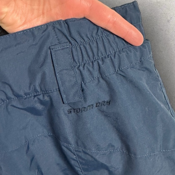 Columbia Navy Blue Bib Snowpants Ski Snow Pants Womens Large Insulated Suspender - Picture 8 of 14